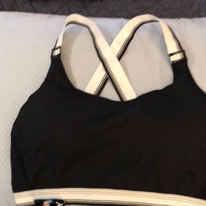 Jockey Bralette Black & White - brand new